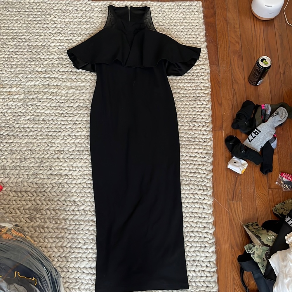Formal black dress